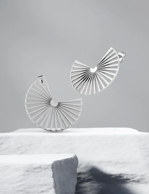 Boucles d’oreilles clous en acier SO OR