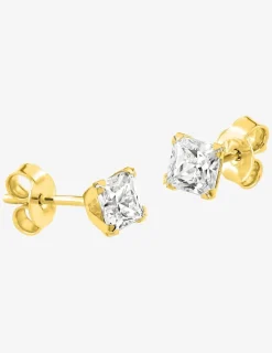 Boucles d'oreilles clous en plaqué or SO OR