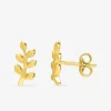 Boucles d'oreilles clous or jaune 375 ‰ SO OR