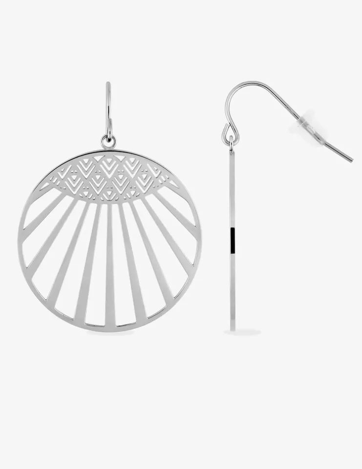 Boucles d’oreilles crochets en acier SO OR