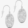 Boucles d'oreilles crochet pendantes en acier SO OR