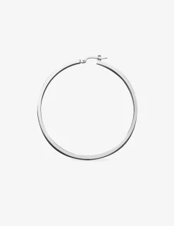 Boucles d'oreilles créole 45 mm argent 925 ‰ SO OR
