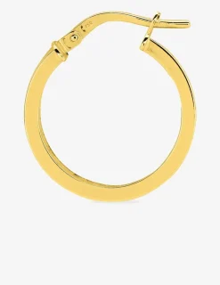 Boucles d'oreilles créoles or jaune 375 ‰ SO OR
