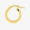 Boucles d'oreilles créoles or jaune 375 ‰ SO OR