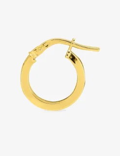 Boucles d'oreilles créoles or jaune 375 ‰ SO OR
