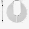 Boucles d'oreilles créoles argent 925 ‰ SO OR