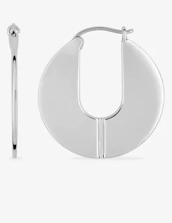 Boucles d'oreilles créoles argent 925 ‰ SO OR