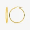 Boucles d'oreilles créoles 30 mm en or jaune 375‰ SO OR