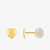 Boucles d'oreilles cœurs or jaune 375‰ SO OR