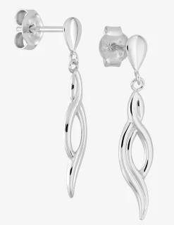 Boucles d'oreilles doubles torsades argent 925‰ SO OR