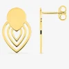 Boucles d'oreilles fantaisie en or 375‰ SO OR