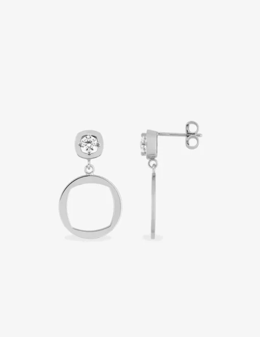 Boucles d'oreilles Glamour argent SO OR