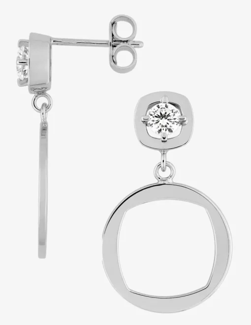 Boucles d'oreilles Glamour argent SO OR
