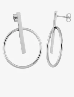 Boucles d'oreilles géométriques acier SO OR