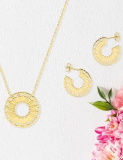 Boucles d'oreilles Graphique SO OR