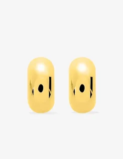 Boucles d'oreilles électroformées or jaune 750 ‰ SO OR