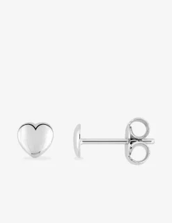 Boucles d'oreilles motif cœur argent 925%o SO OR