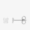 Boucles d'oreilles motif papillon argent 925%o SO OR