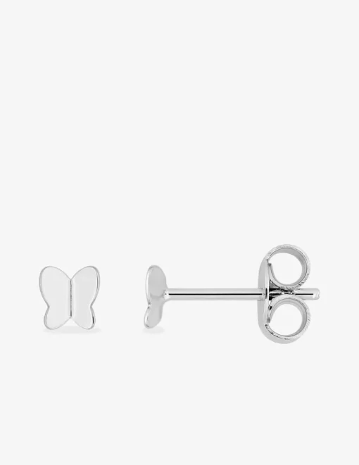 Boucles d'oreilles motif papillon argent 925%o SO OR