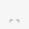 Boucles d'oreilles motif tête de cheval argent 925%o SO OR