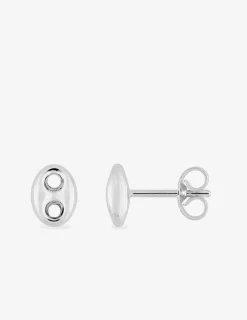 Boucles d'oreilles ovales argent 925‰ SO OR