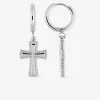 Boucles d’oreilles pendantes en acier SO OR