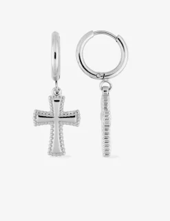 Boucles d’oreilles pendantes en acier SO OR