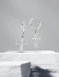 Boucles d’oreilles pendantes en acier SO OR