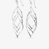 Boucles d'oreilles pendantes fantaisies argent 925 ‰ SO OR