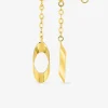 Boucles d'oreilles pendantes or jaune 375‰ SO OR