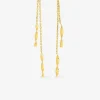 Boucles d'oreilles pendantes or jaune 375‰ SO OR