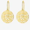 Boucles d'oreilles pendantes or jaune 375‰ SO OR