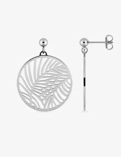 Boucles d'oreilles pendantes en acier SO OR