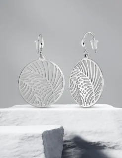 Boucles d'oreilles pendantes en acier SO OR