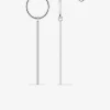 Boucles d'oreilles pendantes argent rhodié 925 ‰ SO OR