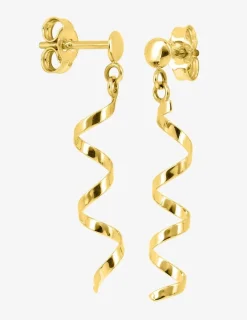 Boucles d'oreilles pendantes or jaune 750 ‰ SO OR