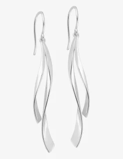 Boucles d'oreilles pendantes motif géométrique argent 925‰ SO OR