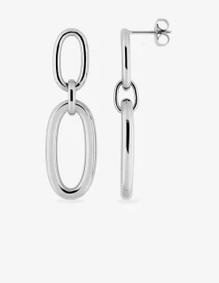 Boucles d'oreilles pendantes en acier SO OR
