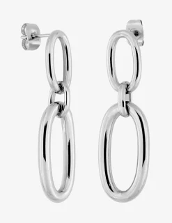 Boucles d'oreilles pendantes en acier SO OR