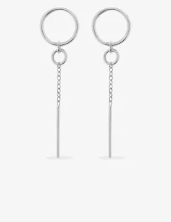 Boucles d'oreilles pendantes en argent 925‰ SO OR