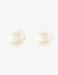 Boucles d'oreilles perles de culture eau douce argent rhodié 925%o 8 mm SO OR