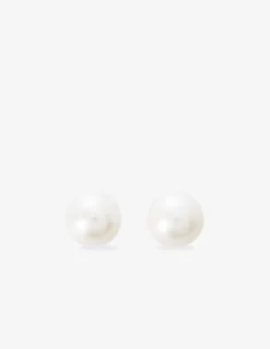Boucles d'oreilles perles de culture eau douce argent rhodié 925%o 9 mm SO OR