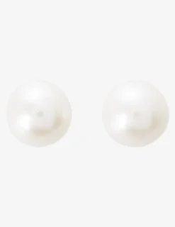 Boucles d'oreilles perles de culture eau douce argent rhodié 925%o 9 mm SO OR