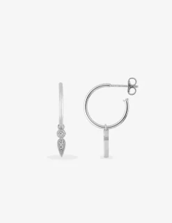 Boucles d'oreilles Royale en argent SO OR