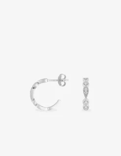 Boucles d'oreilles Royale en argent SO OR
