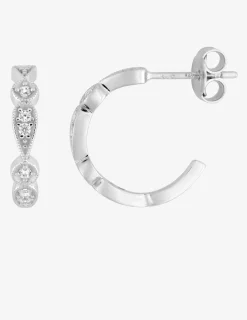 Boucles d'oreilles Royale en argent SO OR