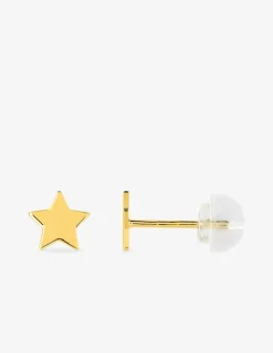 Boucles d'oreilles étoile or jaune 375‰ SO OR