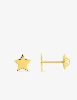 Boucles d'oreilles étoiles or jaune 375‰ SO OR