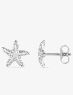 Boucles d'oreilles étoiles de mer argent 925‰ SO OR