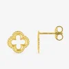 Boucles d'oreilles trèfle or jaune 375‰ SO OR